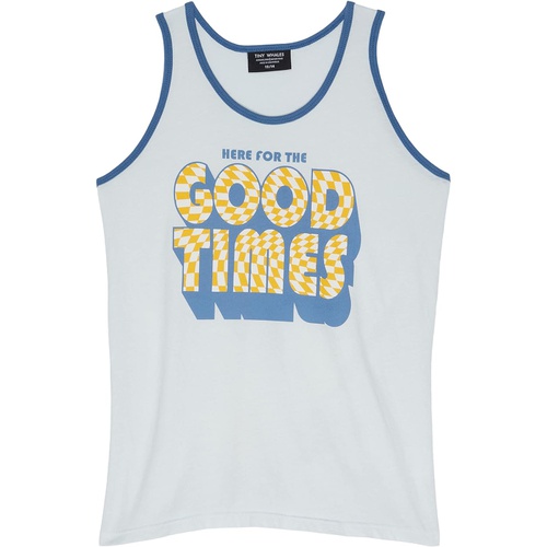  Tiny Whales Here For The Good Times Tank Top (Toddleru002FLittle Kidsu002FBig Kids)