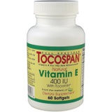 TOCOSPAN The Full Spectrum Vitamin E (400 IU Formulation) 60 Softgels