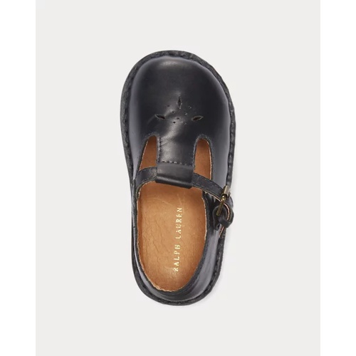  School T-Strap Leather Shoe