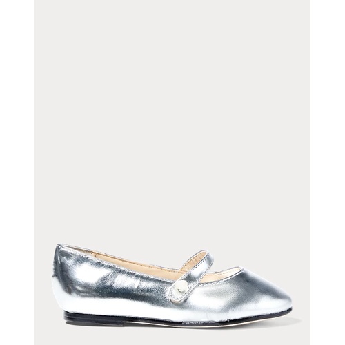  Alyssa Metallic Leather Mary Jane