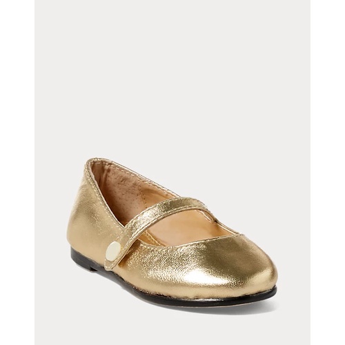  Alyssa Metallic Leather Mary Jane