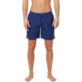 Tom & Teddy Solid Contemporary Swim Trunks