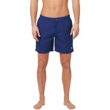 Tom & Teddy Solid Contemporary Swim Trunks