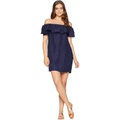 Tommy Bahama Linen Dye Off-the-Shoulder Dress Cover-Up