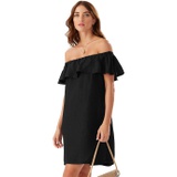 Tommy Bahama Linen Dye Off-the-Shoulder Dress Cover-Up