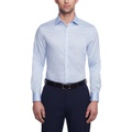 Tommy Hilfiger Mens TH Flex Slim Fit Wrinkle Free Stretch Twill Dress Shirt