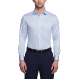 Tommy Hilfiger Mens TH Flex Slim Fit Wrinkle Free Stretch Twill Dress Shirt