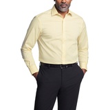 Tommy Hilfiger Mens Flex Regular Fit Twill Dress Shirt