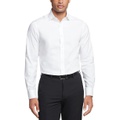 Tommy Hilfiger Mens Regular Fit TH Flex Essentials Wrinkle Free Stretch Dress Shirt