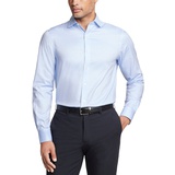 Tommy Hilfiger Mens Regular Fit TH Flex Essentials Wrinkle Free Stretch Dress Shirt