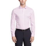 Tommy Hilfiger Mens Slim Fit TH Flex Essentials Wrinkle Resistant Stretch Dress Shirt