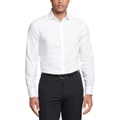 Tommy Hilfiger Mens Slim Fit TH Flex Essentials Wrinkle Resistant Stretch Dress Shirt