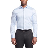 Tommy Hilfiger Mens Flex Regular Fit Wrinkle Free Stretch Twill Dress Shirt