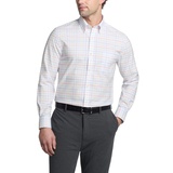Tommy Hilfiger Mens Flex Slim Fit Oxford Dress Shirt