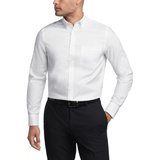 Tommy Hilfiger Mens TH Flex Regular Fit Wrinkle Resistant Stretch Pinpoint Oxford Dress Shirt