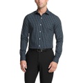 Tommy Hilfiger Mens TH Flex Slim Fit Wrinkle Free Stretch Twill Dress Shirt