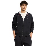 Tommy Hilfiger Mens Long Sleeve Zip Front Flag Logo Hoodie