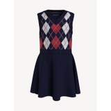 TOMMY HILFIGER Kids Argyle Sweater Dress