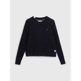 TOMMY HILFIGER Kids Chenille Cable Sweater