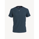 TOMMY HILFIGER Regular Fit Collarless Henley Polo