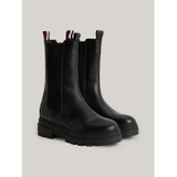 TOMMY HILFIGER Leather Cleat Chelsea Boots