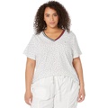 Tommy Hilfiger Plus Size Short Sleeve V-Neck Tee