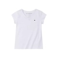 Girls 7-16 Signature Solid V Neck Tee