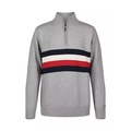 Boys 4-7 Signature Stripe 1/4 Zip Sweater