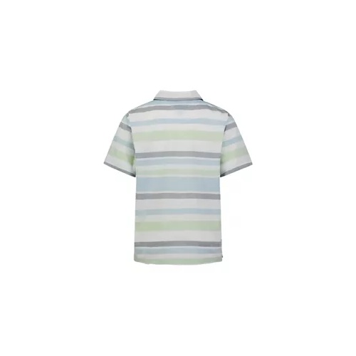 타미힐피거 Boys 4-7 Short Sleeve Yarn Dyed Stripe Camp Shirt