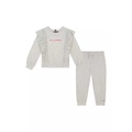Girls 4-6x Hacci Graphic Top and Pants Set