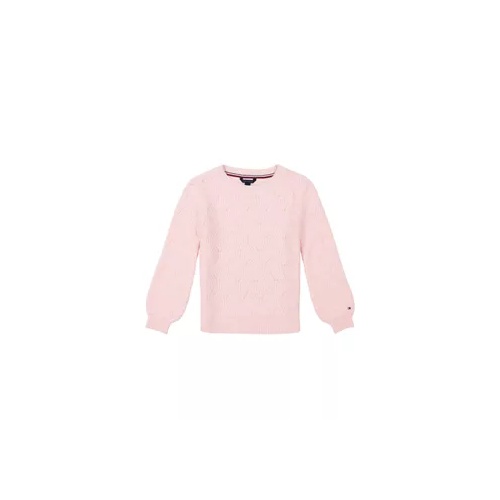 타미힐피거 Girls 7-16 Heritage Pointelle Knit Sweater