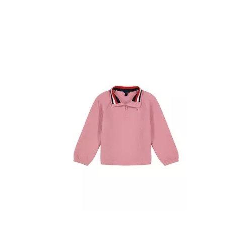 타미힐피거 Girls 7-16 Quilted 1/4 Zip Pullover