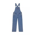 Girls 7-16 Wide Leg Denim Overalls