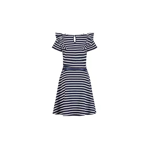 타미힐피거 Girls 7-16 Striped Ruffle Dress