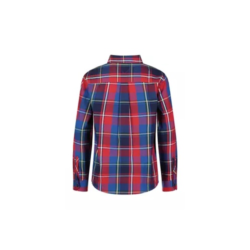 타미힐피거 Boys 4-7 Saturated Plaid Printed Shirt