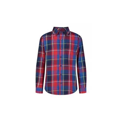 타미힐피거 Boys 8-20 Saturated Plaid Printed Shirt