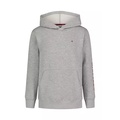 Boys 8-20 Solid Hoodie with Printed Sleeve