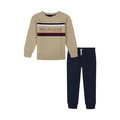 Boys 4-7 Fleece Shirt and Joggers Set