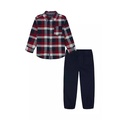Boys 4-7 Printed Woven Set