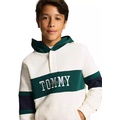 Boys 8-20 Knockout Color Blocked Logo Graphic Hoodie