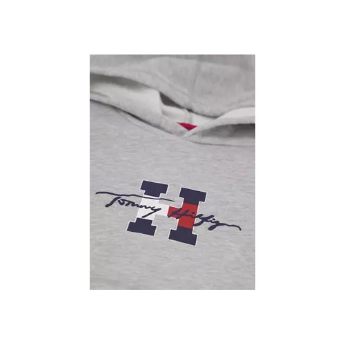 타미힐피거 Boys 4-7 Script Pullover Hoodie