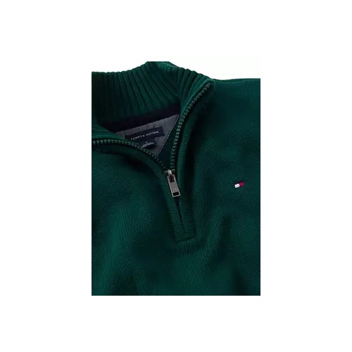 타미힐피거 Boys 4-7 Solid Zipper Pullover