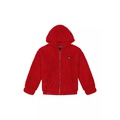 Girls 7-16 Minky Zip Front Hoodie