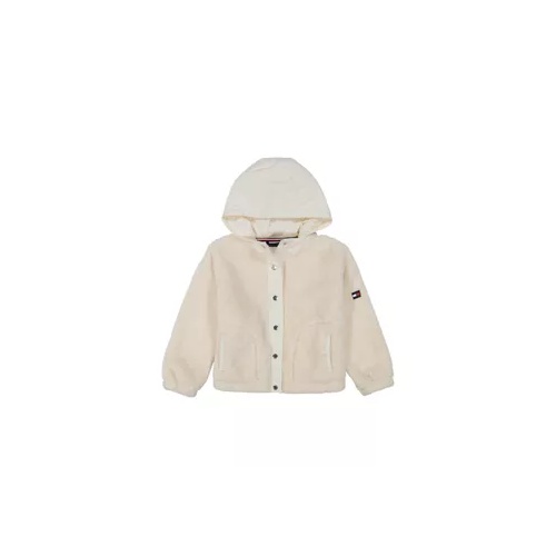 타미힐피거 Girls 7-16 Mixed Media Sherpa Hoodie