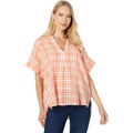 Tommy Hilfiger Short Sleeve Plaid Popover