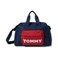 Tommy Hilfiger Elsie II Convertible Duffel Bold Logo Color-Block Nylon