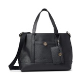 Tommy Hilfiger Gretta II Convertible Satchel with Hangoff Saffiano PVC