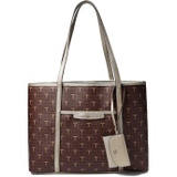 Tommy Hilfiger Kennedy II Tote wu002F Hangoff-Coated Square Monogram