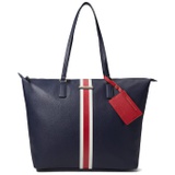 Tommy Hilfiger Graham II Tote wu002F Hangoff-Pebble PVC