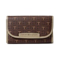 Tommy Hilfiger Kennedy II Flap Continental Wallet-Coated Square Monogram